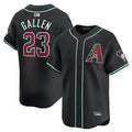 Blandc A.Diamondbacks #23 Zac Gallen Player Black Replica Game Stitched Jerseys