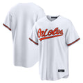 Blandc B.Orioles White Home Game Blank Player Stitched Jerseys