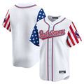 Blandc B.Orioles White Independence Day Vapor Premier Limited Home Game Blank Player Stitched Jerseys