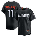 Blandc B.Orioles #11 Jordan Westburg Player Black City Connect Limited Home Game Stitched Jerseys