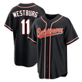 Blandc B.Orioles #11 Jordan Westburg Player Black Snake Skin City Home Game Stitched Jerseys