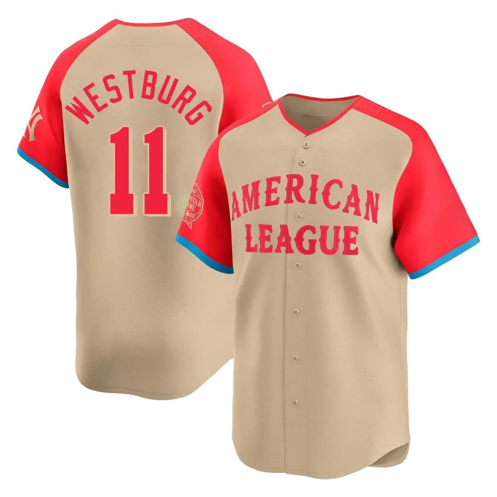 Blandc B.Orioles #11 Jordan Westburg Player Cream American League All-Star Limited Home Game Stitched Jerseys