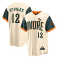 Blandc B.Orioles #12 Dylan Beavers Player Cream 2026 City Connect Home Game Stitched Jerseys