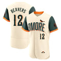 Blandc B.Orioles #12 Dylan Beavers Player Cream 2026 City Connect Limited Elite Home Game Stitched Jerseys