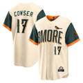 Blandc B.Orioles #17 Colton Cowser Player Cream 2026 City Connect Limited Elite Home Game Stitched Jerseys