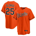 Blandc B.Orioles #25 Pete Alonso Player Orange Home Game Stitched Jerseys