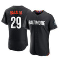 Blandc B.Orioles #29 Samuel Basallo Player Black City Connect Limited Elite Home Game Stitched Jerseys