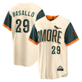 Blandc B.Orioles #29 Samuel Basallo Player Cream 2026 City Connect Home Game Stitched Jerseys