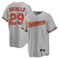 Blandc B.Orioles #29 Samuel Basallo Player Gray Home Game Stitched Jerseys