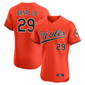 Blandc B.Orioles #29 Samuel Basallo Player Orange Limited Elite Home Game Stitched Jerseys