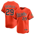 Blandc B.Orioles #29 Samuel Basallo Player Orange Limited Home Game Stitched Jerseys