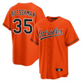 Blandc B.Orioles #35 Adley Rutschman Orange Home Game Stitched Jerseys