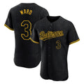 Blandc B.Orioles #3 Taylor Ward Player Black Snake Skin City Limited Elite Home Stitched Jerseys
