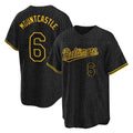 Blandc B.Orioles #6 Ryan Mountcastle Player Black Snake Skin City Home Game Stitched Jerseys