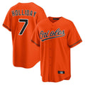 Blandc B.Orioles #7 Jackson Holliday Player Orange Home Game Stitched Jerseys