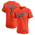 Blandc B.Orioles #7 Jackson Holliday Player Orange Limited Elite Home Game Stitched Jerseys