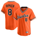 Blandc B.Orioles #8 Cal Ripken Player Orange T-shirt Limited Home Game Stitched Jerseys