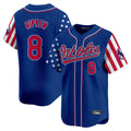 Blandc B.Orioles #8 Cal Ripken Player Royal Independence Day Vapor Premier Limited Home Game Stitched Jerseys