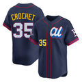 Blandc B.Red Sox #35 Garrett Crochet Player Navy American League All-Star Edition Game Stitched Jerseys
