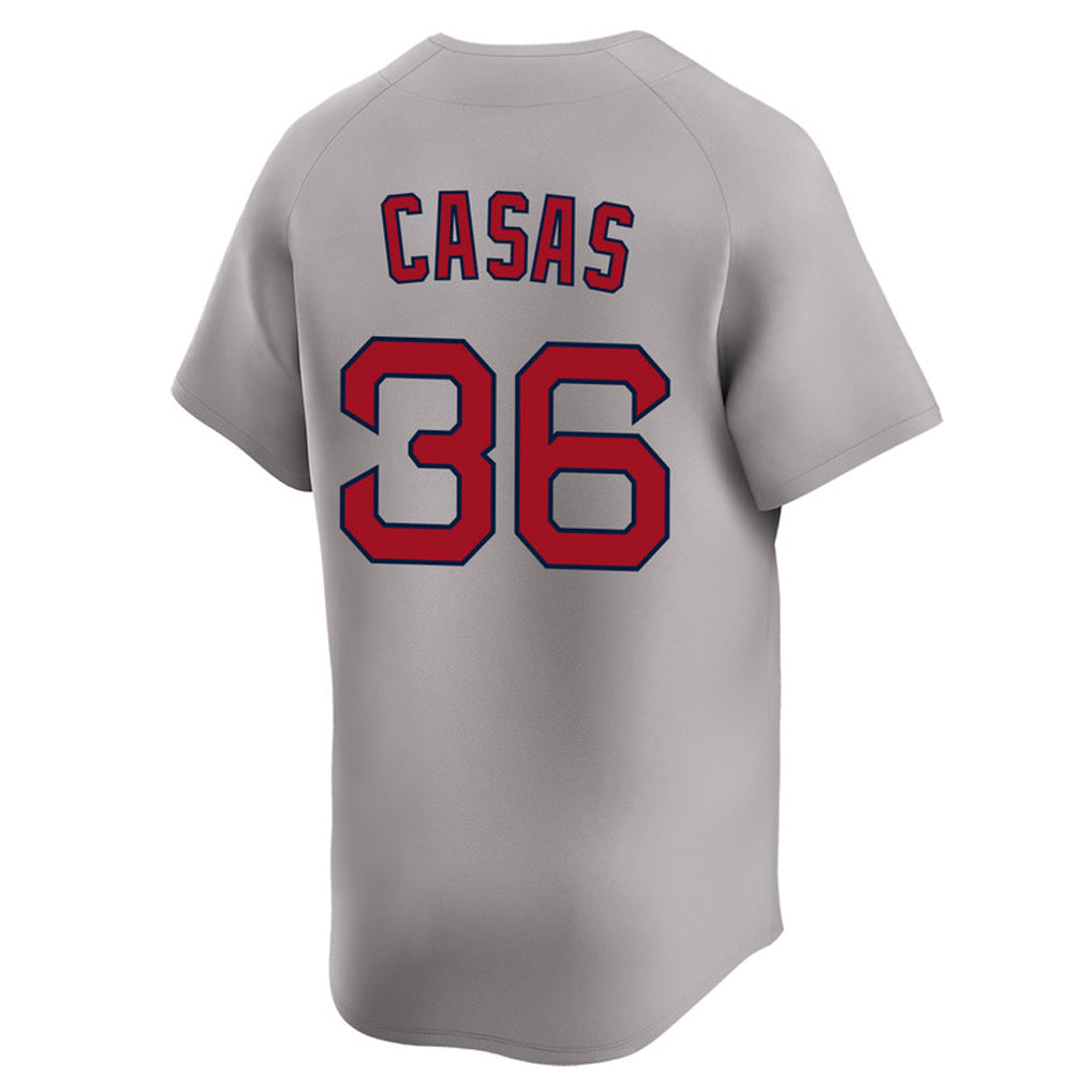 Blandc B.Red Sox #36 Triston Casas Player Gray Road Limited Home Game Stitched Jerseys