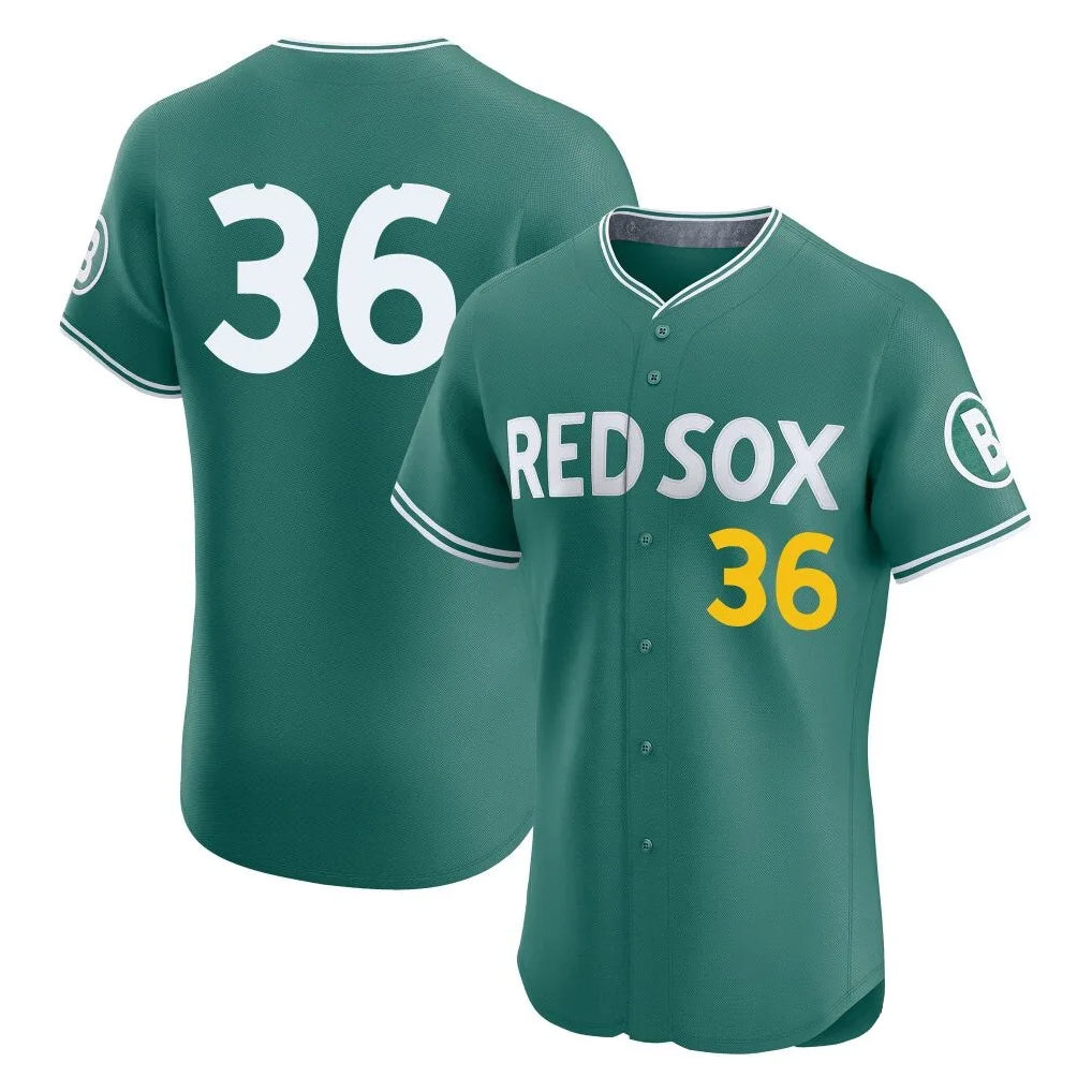 Blandc B.Red Sox #36 Triston Casas Player Green City Connect Limited Elite Home Game Stitched Jersey
