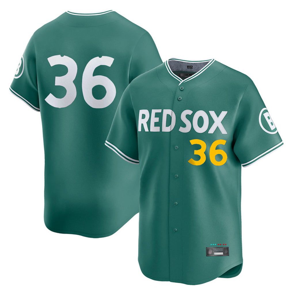 Blandc B.Red Sox #36 Triston Casas Player Green City Connect Limited Home Game Stitched Jersey