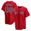 Blandc B.Red Sox #36 Triston Casas Player Red Home Game Stitched Jersey