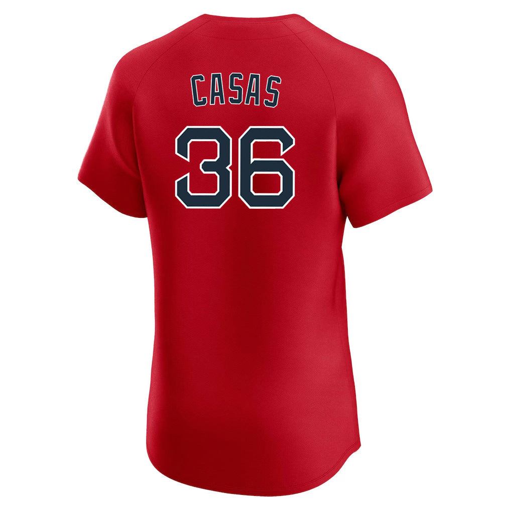 Blandc B.Red Sox #36 Triston Casas Player Red Limited Elite Home Game Stitched Jerseys