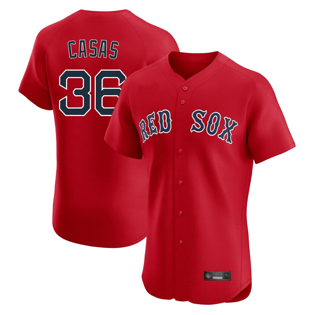 Blandc B.Red Sox #36 Triston Casas Player Red Limited Elite Home Game Stitched Jersey