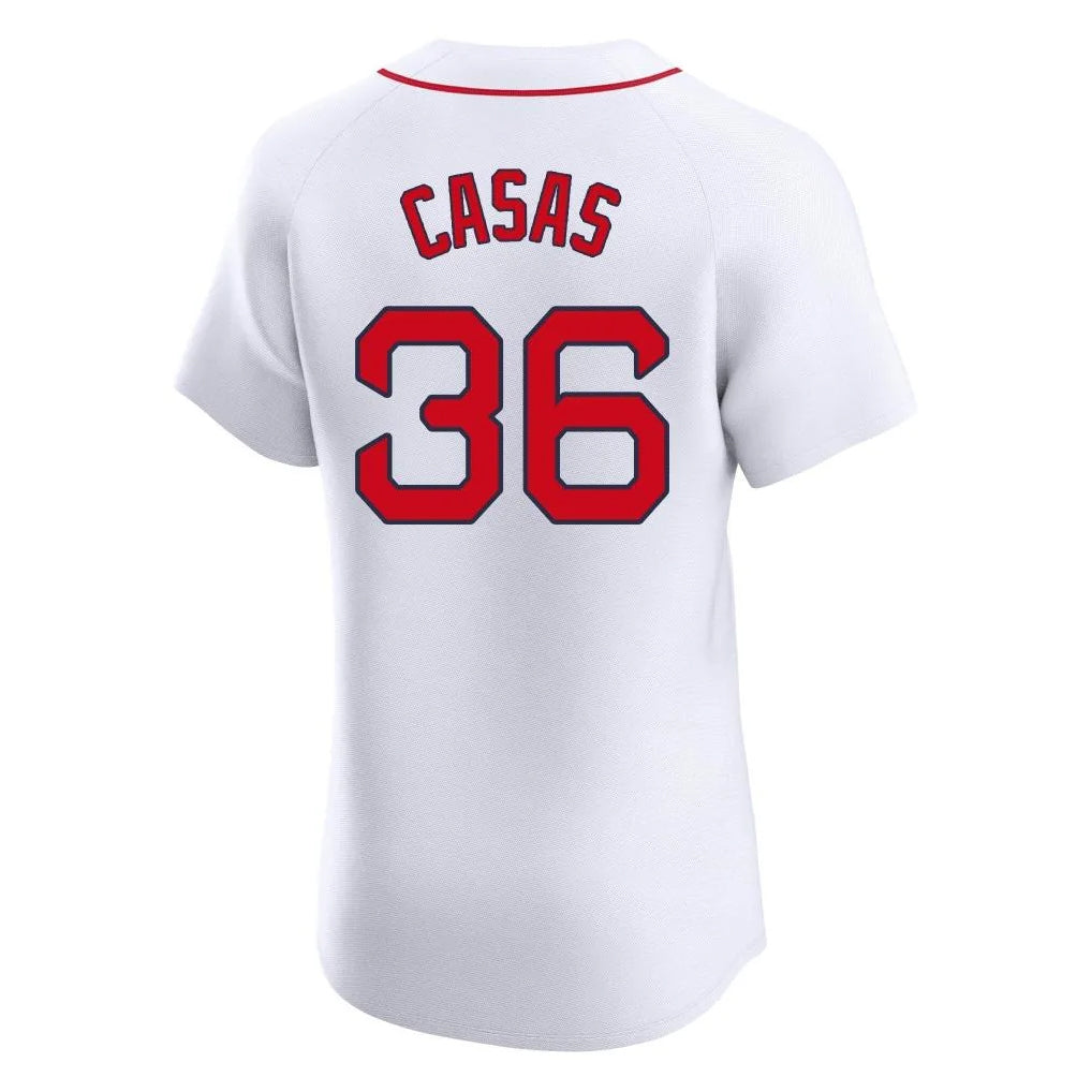 Blandc B.Red Sox #36 Triston Casas Player White Limited Elite Home Game Stitched Jerseys