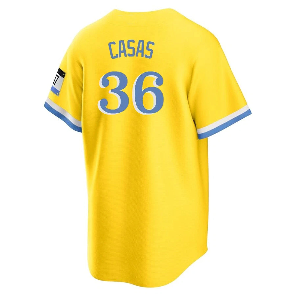 Blandc B.Red Sox #36 Triston Casas Player Yellow Home Game Stitched Jerseys