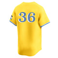 Blandc B.Red Sox #36 Triston Casas Player Yellow Limited Home Game Stitched Jerseys