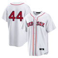 Blandc B.Red Sox #44 Aroldis Chapman Player White Home Game Stitched Jerseys