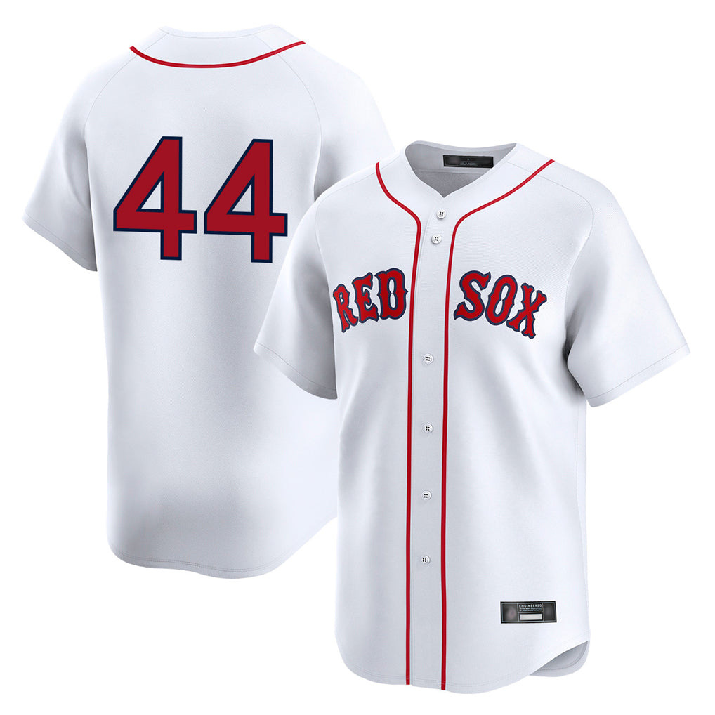 Blandc B.Red Sox #44 Aroldis Chapman Player White Limited Home Game Stitched Jerseys