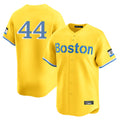 Blandc B.Red Sox #44 Aroldis Chapman Player Yellow Limited Home Game Stitched Jerseys