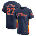 Blandc H.Astros #27 Jose Altuve Player Navy Limited Elite Home Stitched Jerseys