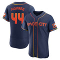 Blandc H.Astros #44 Yordan Alvarez Player Navy City Connect Limited Elite Home Stitched Jerseys