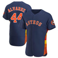 Blandc H.Astros #44 Yordan Alvarez Player Navy Limited Elite Home Stitched Jerseys