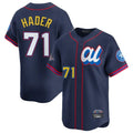 Blandc H.Astros #71 Josh Hader Player Navy American League All-Star Game Limited Stitched Jerseys