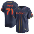 Blandc H.Astros #71 Josh Hader Player Navy City Connect Limited Home Stitched Jerseys