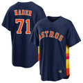 Blandc H.Astros #71 Josh Hader Player Navy Home Game Stitched Jerseys