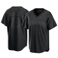 Blandc KC.Royals #19 Michael Massey Player Black Fashion Game Stitched Jerseys