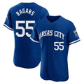Blandc KC.Royals #55 Cole Ragans Player Royal City Connect Limited Elite Home Game Stitched Jerseys