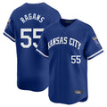 Blandc KC.Royals #55 Cole Ragans Player Royal City Connect Limited Home Game Stitched Jerseys