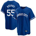 Blandc KC.Royals #55 Cole Ragans Player Royal Game Home Stitched Jerseys