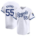Blandc KC.Royals #55 Cole Ragans Player White Alt Limited Home Stitched Jerseys