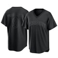 Blandc KC.Royals #9 Vinnie Pasquantino Player Black Fashion Game Stitched Jerseys