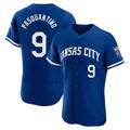 Blandc KC.Royals #9 Vinnie Pasquantino Player Royal City Connect Limited Elite Home Game Stitched Jerseys