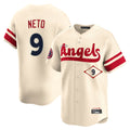 Blandc LA.Angels #9 Zach Neto Player Cream City Connect Limited Home Stitched Jerseys