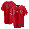 Blandc LA.Angels #9 Zach Neto Player Red Home Game Stitched Jerseys